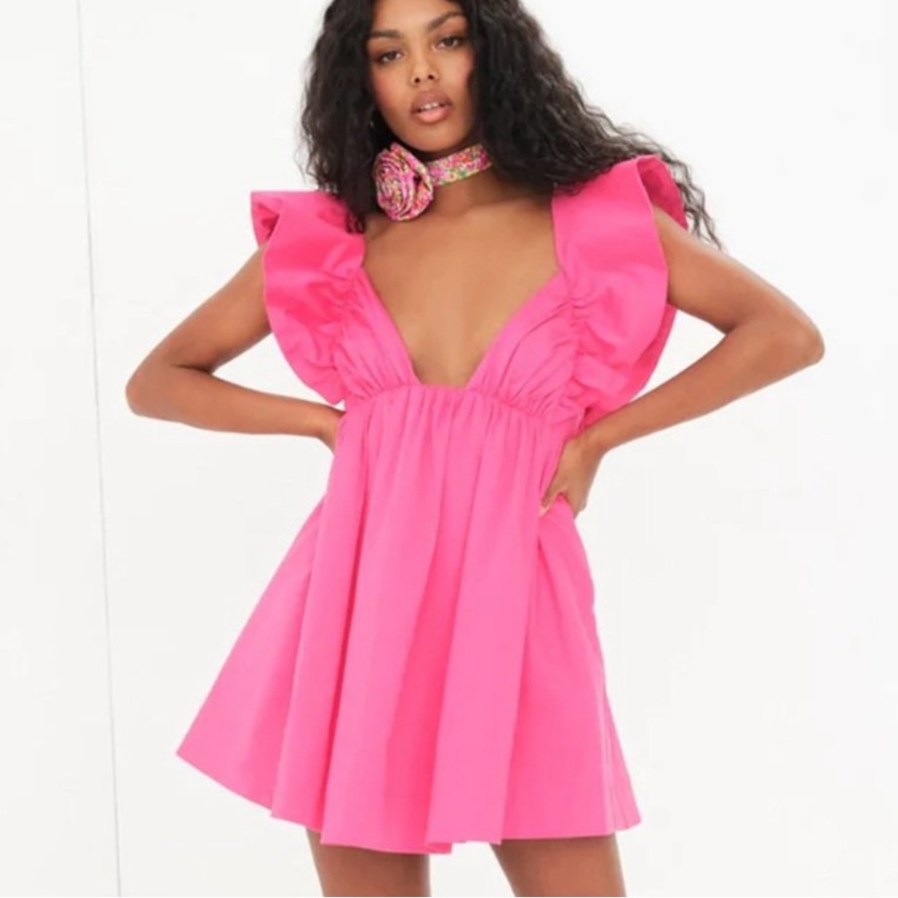 For Love and Lemons Clementine Mini Dress